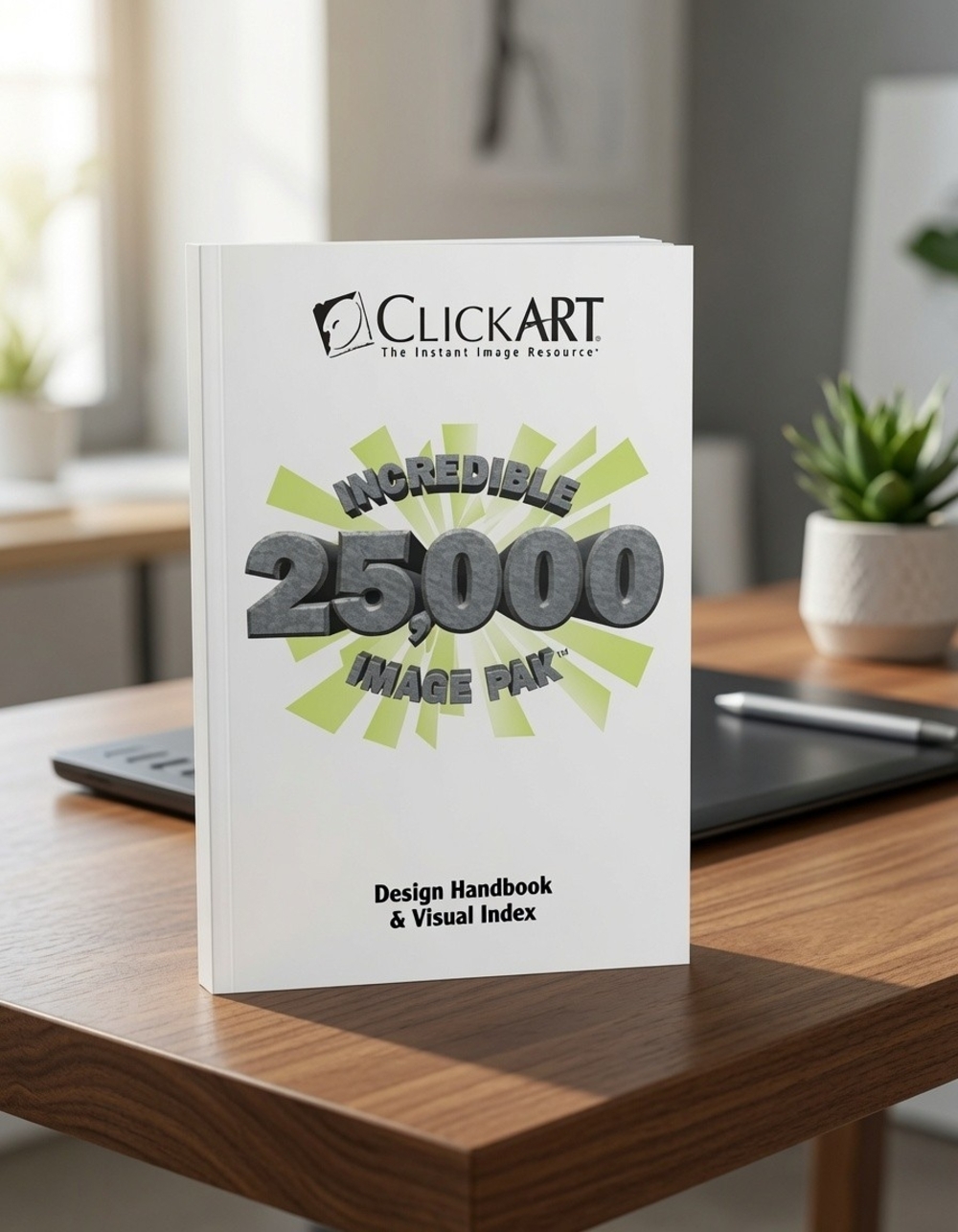 ClickArt Incredible 25,000 Image Pak Design Handbook & Visual Index Book